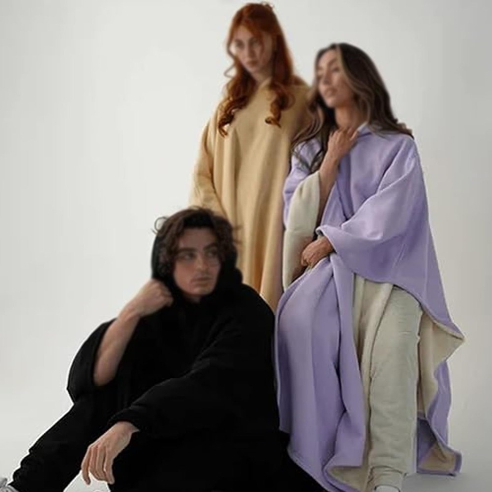 Nouveau sweat-shirt à capuche  - Shawl Wrap Winter avis et prix