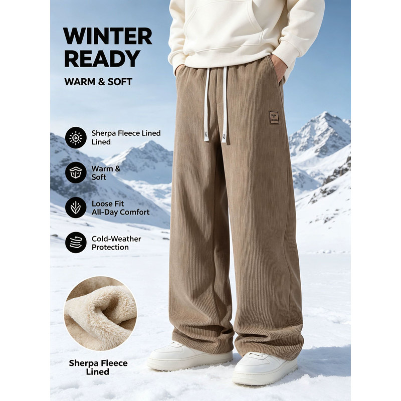 Pantalon de sport d'hiver pour - Corduroy Pant Warm avis et prix