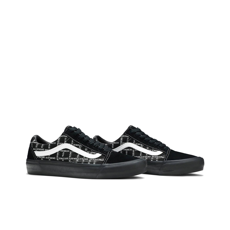 Supreme X Vans Old Skool Chaus - Vans Shoes Old Skool avis et prix